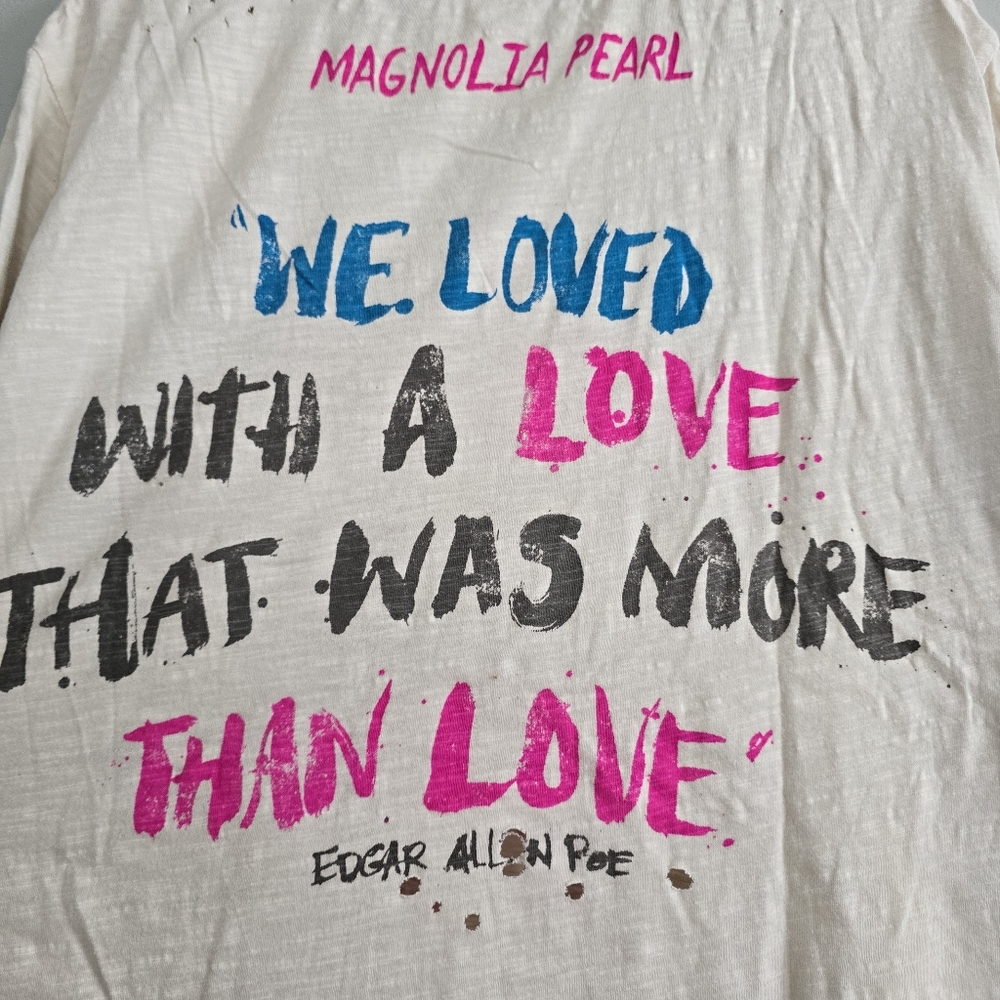 Magnolia Pearl More Than Love Boyfriend Tee, One Size - Picture 6 of 10